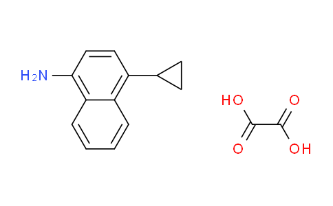 CAS No. 1533519-87-7, 4-cyclopropylnaphthalen-1-amine oxalate