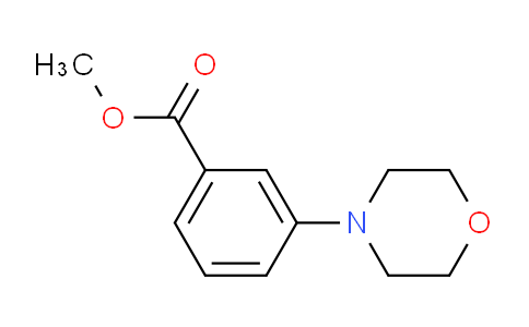CAS No. 197172-69-3, methyl 3-morpholinobenzoate