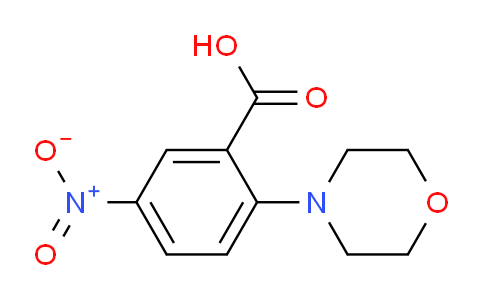 CAS No. 4036-83-3, 5-Nitro-2-(morpholin-4-yl)benzoic acid