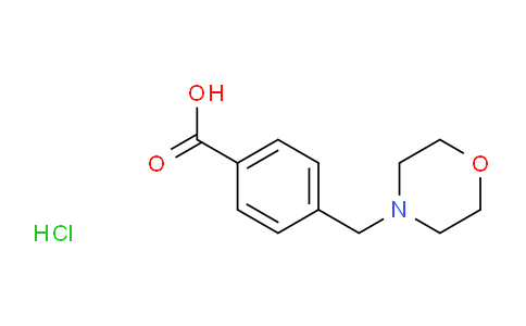CAS No. 65101-82-8, 4-(Morpholin-4-ylmethyl)benzoic acid hydrochloride