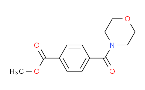 CAS No. 6724-90-9, Methyl 4-(morpholin-4-ylcarbonyl)benzoate