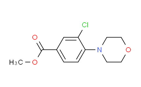 CAS No. 1314406-49-9, Methyl 3-chloro-4-morpholinobenzoate
