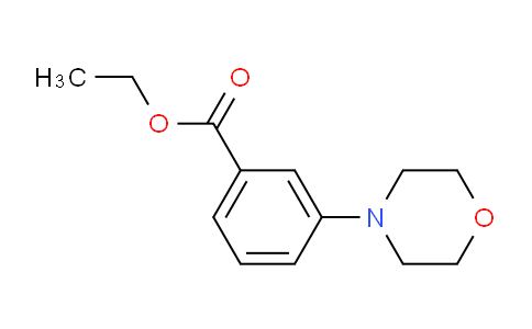 CAS No. 145127-37-3, Ethyl 3-morpholinobenzoate