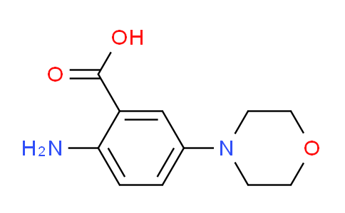 CAS No. 153437-52-6, 2-Amino-5-morpholinobenzoic acid