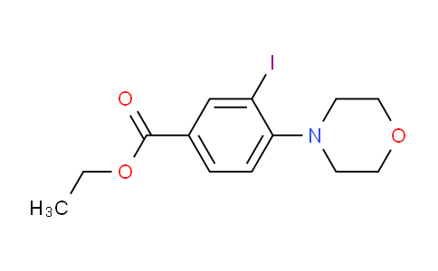CAS No. 1131614-88-4, ethyl 3-iodo-4-morpholinobenzoate