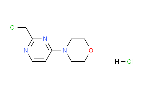 CAS No. 118779-76-3, 4-(2-(chloromethyl)pyrimidin-4-yl)morpholine hydrochloride