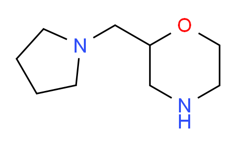 CAS No. 128208-00-4, 2-(Pyrrolidin-1-ylmethyl)morpholine