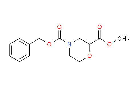 CAS No. 135782-22-8, 4-Benzyl 2-methyl morpholine-2,4-dicarboxylate
