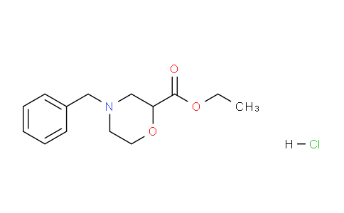 CAS No. 135782-26-2, Ethyl 4-benzylmorpholine-2-carboxylate hydrochloride