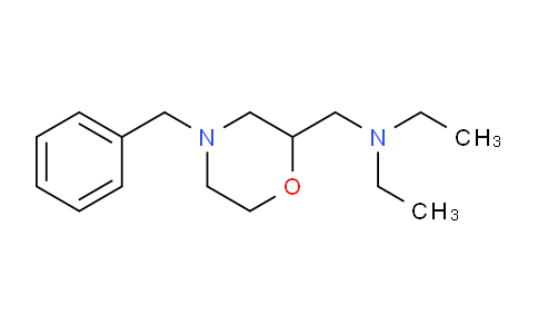 CAS No. 147465-50-7, (4-Benzyl-morpholin-2-ylmethyl)-diethyl-amine