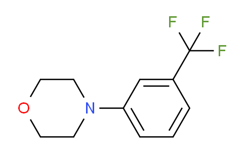 CAS No. 189065-49-4, 4-(3-(trifluoromethyl)phenyl)morpholine
