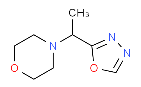 CAS No. 32418-56-7, 4-(1-(1,3,4-oxadiazol-2-yl)ethyl)morpholine