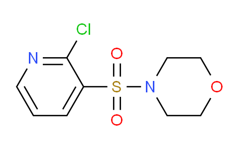 CAS No. 60597-72-0, 4-((2-Chloropyridin-3-yl)sulfonyl)morpholine