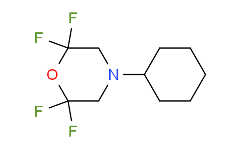 CAS No. 65472-15-3, 4-cyclohexyl-2,2,6,6-tetrafluoromorpholine