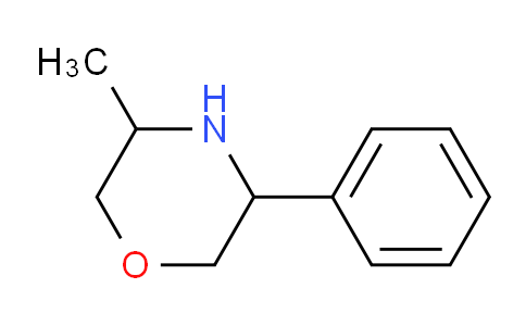 CAS No. 83072-50-8, 3-methyl-5-phenylmorpholine