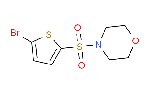 CAS No. 81597-64-0, 4-((5-Bromothiophen-2-yl)sulfonyl)morpholine