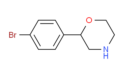 CAS No. 83555-73-1, 2-(4-bromophenyl)morpholine