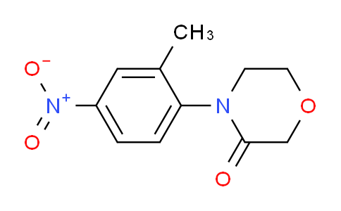 CAS No. 845729-40-0, 4-(2-methyl-4-nitrophenyl)morpholin-3-one