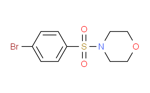 CAS No. 834-67-3, 4-[(4-Bromobenzene)sulfonyl]morpholine