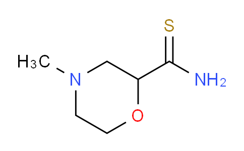 CAS No. 885272-63-9, 4-Methyl-morpholine-2-carbothioic acid amide