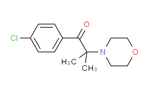 CAS No. 88324-57-6, 1-(4-Chlorophenyl)-2-methyl-2-morpholinopropan-1-one