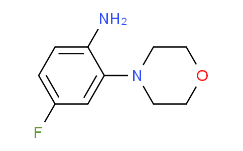 CAS No. 232951-87-0, 4-Fluoro-2-morpholinoaniline