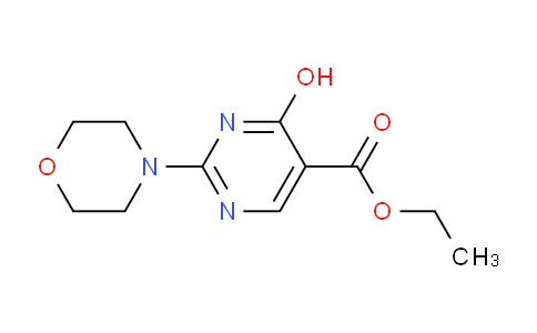 CAS No. 25693-41-8, Ethyl 4-hydroxy-2-morpholinopyrimidine-5-carboxylate