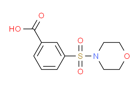 CAS No. 299181-75-2, 3-(Morpholinosulfonyl)benzenecarboxylic acid