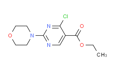 CAS No. 34750-23-7, Ethyl 4-chloro-2-morpholinopyrimidine-5-carboxylate