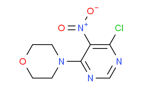 CAS No. 54660-14-9, 4-(6-Chloro-5-nitropyrimidin-4-yl)morpholine