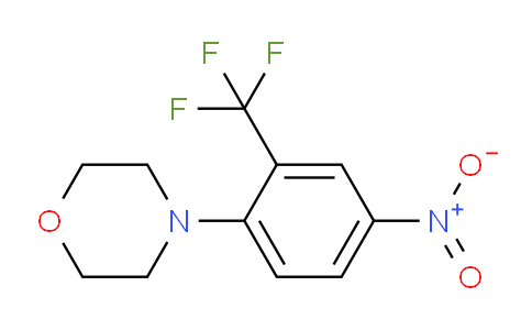 CAS No. 54672-11-6, 4-[4-Nitro-2-(trifluoromethyl)phenyl]morpholine