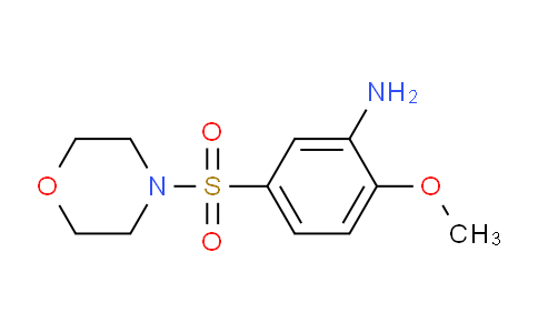 CAS No. 56807-17-1, 2-Methoxy-5-(morpholine-4-sulfonyl)-phenylamine