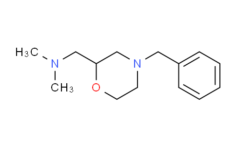CAS No. 122894-38-6, (4-Benzyl-morpholin-2-ylmethyl)-dimethyl-amine