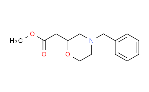 CAS No. 766539-34-8, (4-Benzyl-morpholin-2-yl)-acetic acid methyl ester