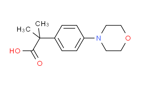 MC732408 | 1018614-94-2 | 2-methyl-2-(4-morpholinophenyl)propanoic acid