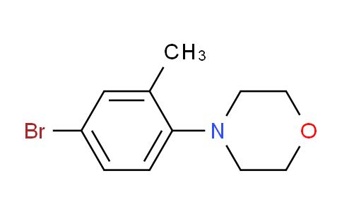 CAS No. 1279032-06-2, 4-(4-Bromo-2-methylphenyl)morpholine