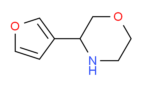CAS No. 1270581-58-2, 3-(furan-3-yl)morpholine