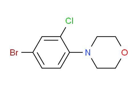 CAS No. 1272756-07-6, 4-(4-Bromo-2-chlorophenyl)morpholine