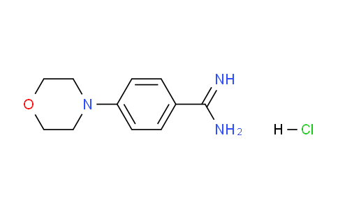 CAS No. 1267093-87-7, 4-(Morpholin-4-yl)benzene-1-carboximidamide hydrochloride