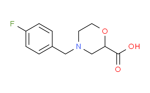 DY732422 | 1307552-06-2 | 4-(4-Fluoro-benzyl)-morpholine-2-carboxylic acid