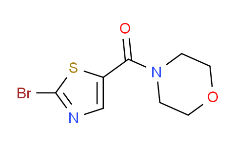 CAS No. 1290136-88-7, (2-bromothiazol-5-yl)(morpholino)methanone