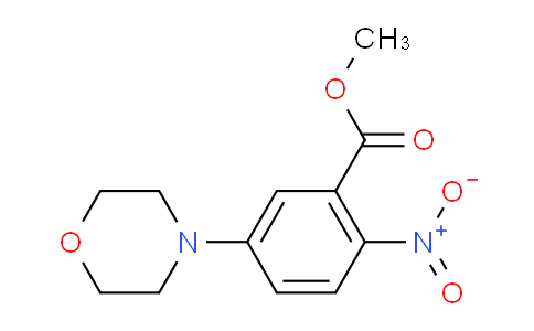 CAS No. 134050-75-2, Methyl 5-morpholino-2-nitrobenzenecarboxylate