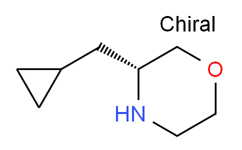 CAS No. 1336031-72-1, (R)-3-(cyclopropylmethyl)morpholine