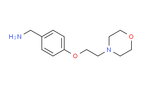 CAS No. 140836-69-7, (4-(2-morpholinoethoxy)phenyl)methanamine