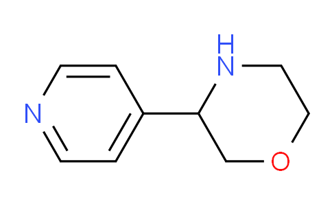 CAS No. 143798-67-8, 3-(pyridin-4-yl)morpholine