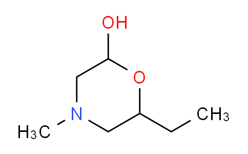CAS No. 250244-75-8, 6-ethyl-4-methylmorpholin-2-ol