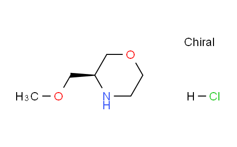 CAS No. 218595-25-6, (S)-3-(methoxymethyl)morpholine hydrochloride