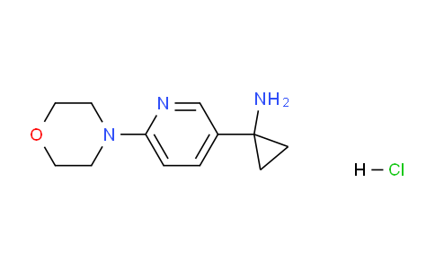 DY732479 | 566161-18-0 | 1-(6-Morpholinopyridin-3-yl)cyclopropanamine hydrochloride