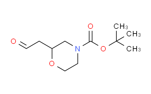 CAS No. 885272-65-1, tert-butyl 2-(2-oxoethyl)morpholine-4-carboxylate