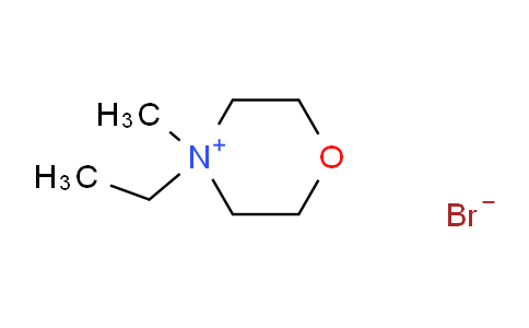 CAS No. 65756-41-4, 4-Ethyl-4-methylmorpholin-4-ium bromide